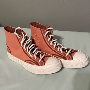 Converse Chuck 70 Renew Knit High-Top Sneakers Healing Clay Size 8.5 W /6.5 M